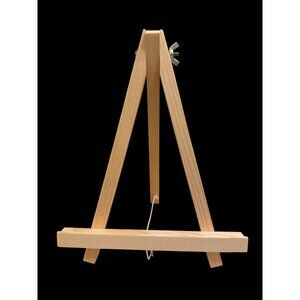 Wooden Adjustable Tabletop Easel For Painting Or Display 9 Inches Tall Natural F